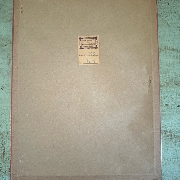 November Floral Art Print in Gold Frame - Picture 3 of 7